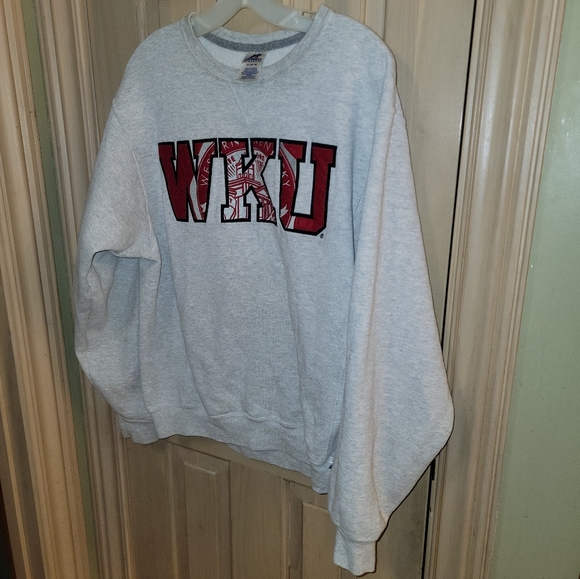 Russell Athletic Other - Mens Sz M WKU Western Kentucky Gray Sweatshirt Russell Collegiate Wear